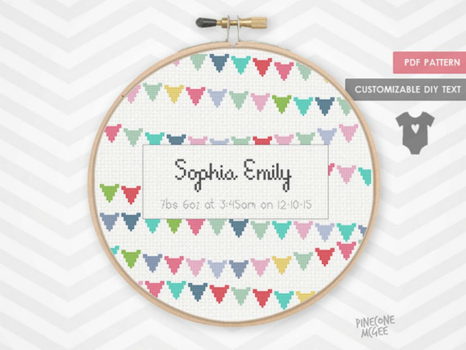 10 Baby Announcement Cross Stitch Patterns - Baby Cross Stitch Patterns Free Printable