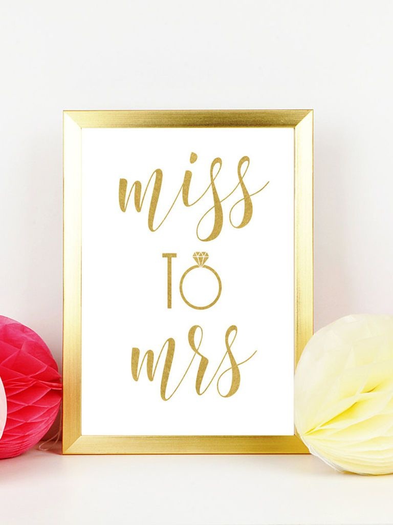 10 Easy (And Fun!) Bachelorette Printables | Wedding Fun | Bridal - Free Printable Bachelorette Signs