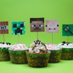 12 Best Photos Of Minecraft Printable Cupcake Wrappers   Free   Free Printable Minecraft Cupcake Toppers And Wrappers