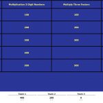 12 Free Jeopardy Templates For The Classroom   Free Printable Jeopardy Template