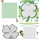 12 St. Patrick's Day Game Printables   Printables 4 Mom   Free Printable St Patrick's Day Mazes