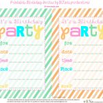 13+ Free Printable Birthday Party Invites | Chooseconnor   Free Printable Event Invitations