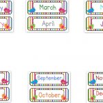 15+ Months Of The Year Clipart | Clipartlook   Free Printable Months Of The Year Labels