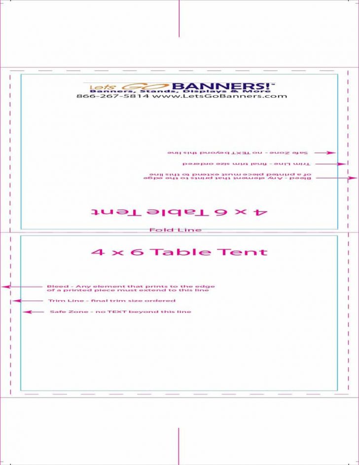 16 Printable Table Tent Templates And Cards ᐅ Template Lab - Free ...