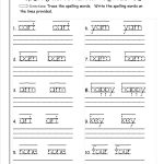 1St Grade Handwriting Practice Sheets Worksheets For All | Download   Free Printable Writing Sheets