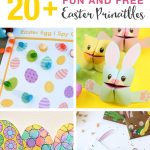 20+ Fun And Free Easter Printables For Kids | The Craft Train   Free Printable Easter Bunting