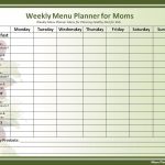 22 Daily Task List Template | Ziel Templates | Meal Planning | Menu   Menu Template Free Printable Word