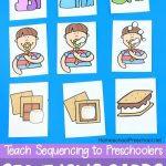 3 Step Sequencing Cards Free Printables For Preschoolers | Speech   Free Printable Sequencing Worksheets For Kindergarten