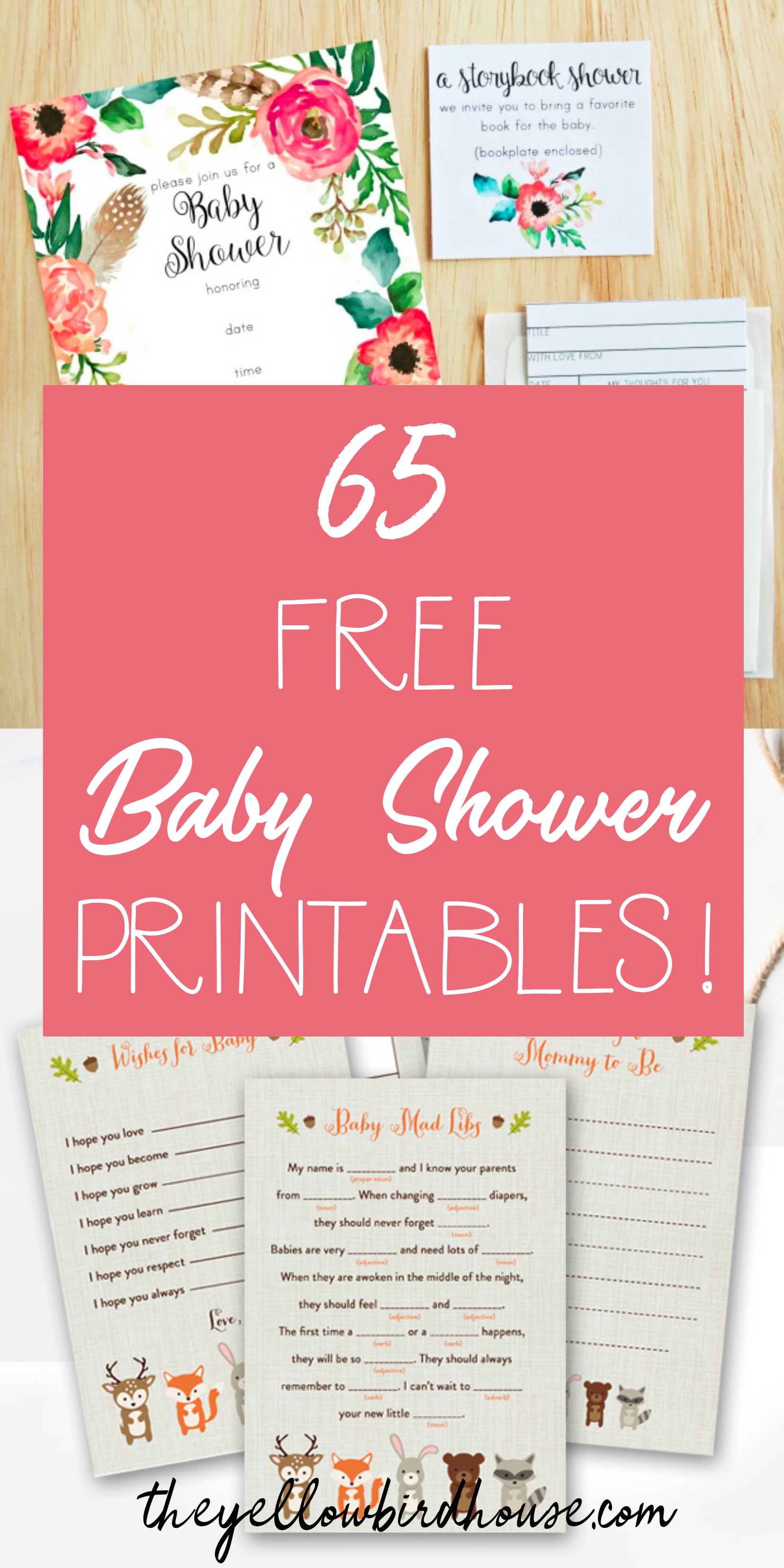 65 Free Baby Shower Printables For An Adorable Party - Free Printable Baby Shower Decorations For A Boy