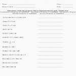 6Th Grade Math Properties Worksheet   Antihrap   Free Printable Distributive Property Worksheets