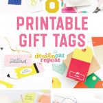 8 Colorful & Free Printable Gift Tags For Any Occasion!   Free Printable Tags