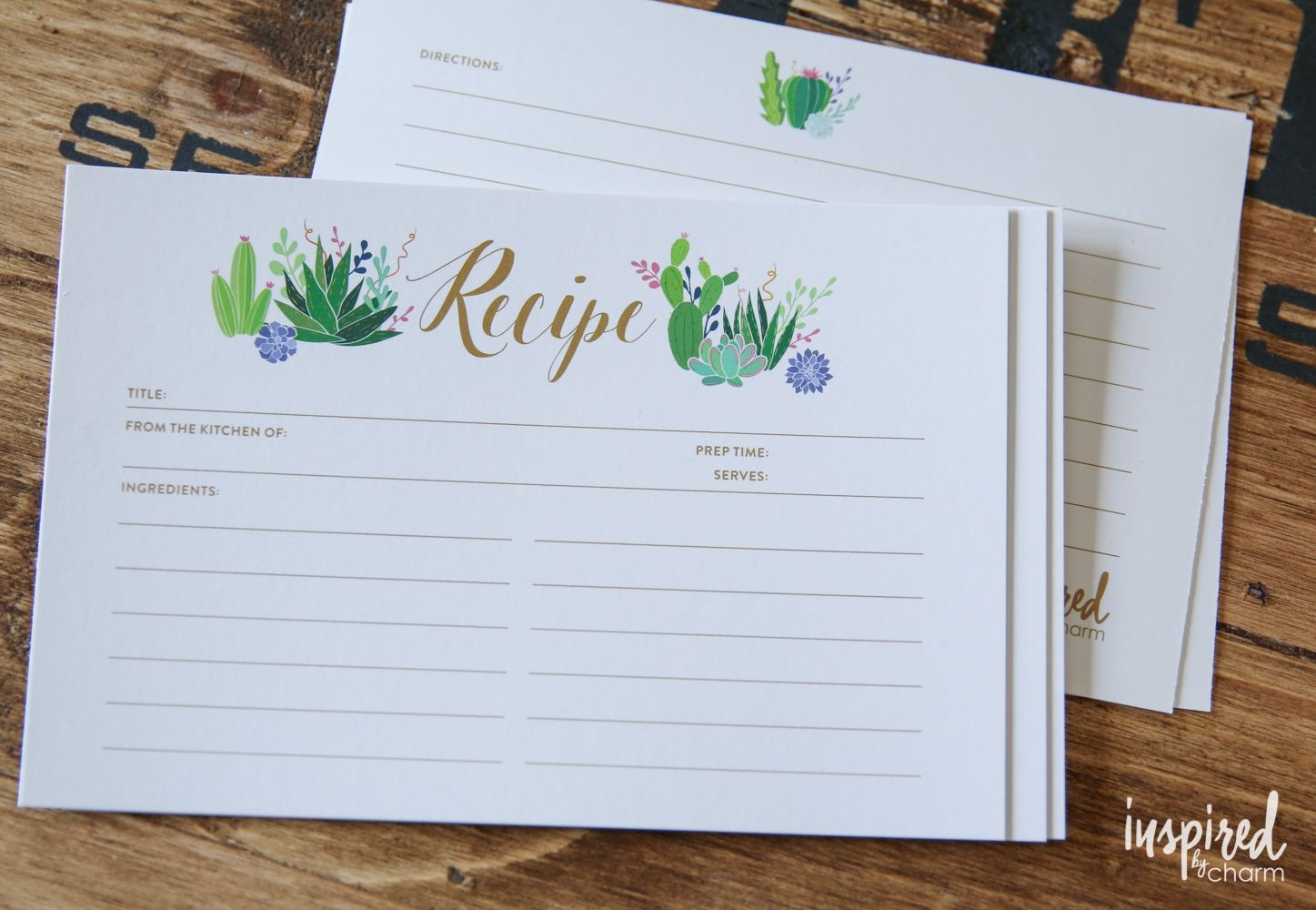 9 Free Printable Recipe Card Sets - Free Printable Recipe Cards