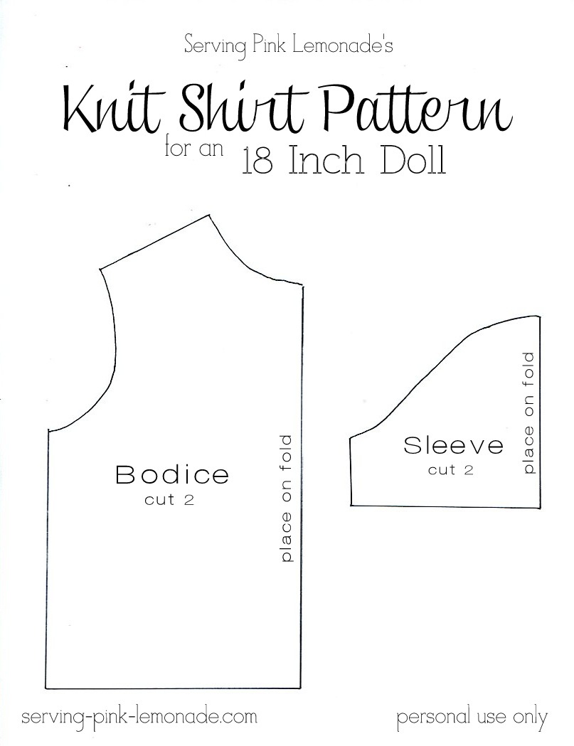 American Girl Doll Clothes Patterns Free Printable (88+ Images In - American Girl Doll Clothes Patterns Free Printable