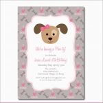 Awesome Dog Birthday Party Invitations Templates Free | Best Of Template   Dog Birthday Invitations Free Printable