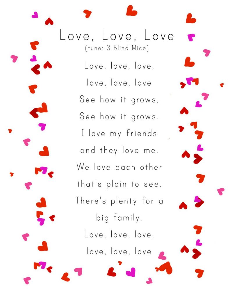 Awww For Valentine s Day Week Valentine s Preschool Valentine Free Printable Romantic