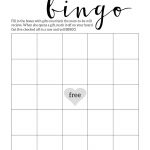 Baby Shower Bingo Printable Cards Template | Baby Shower | Baby   Free Printable Baby Shower Bingo