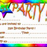 Birthday Invitation Card Maker Free Printable — Birthday Invitation   Free Printable Card Maker