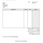Blank Billing Invoice | Scope Of Work Template | Organization   Free Printable Work Invoices