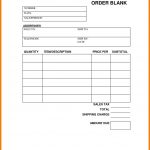 Blank Order Forms Templates Free | Free Tamplate | Order Form   Free Printable Blank Receipt Form