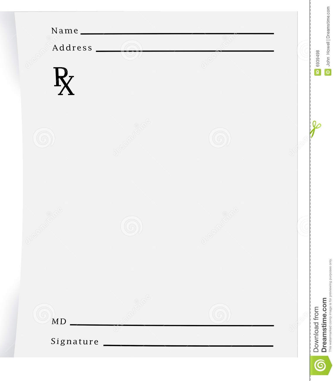 editable prescription pad template microsoft word free