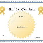 Blue Printable Award Certificate Template   Free Printable Award Certificates