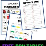 Car Travel Games + Free Printables | Life Outside Work   Free Printable Car Ride Games