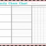 Chores For Kids: Get Kids Helping With My Free Chore Chart   Free Printable Teenage Chore Chart
