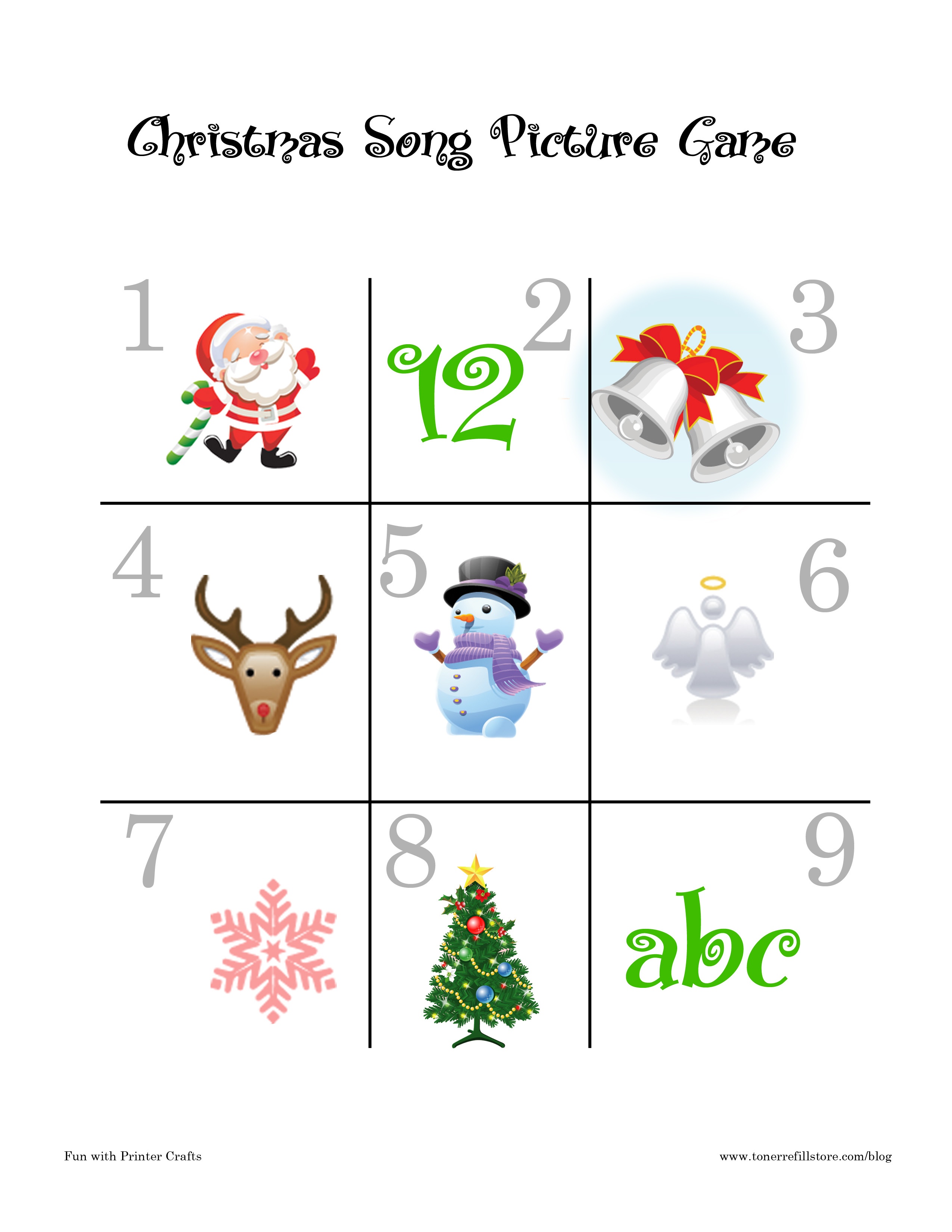 Free Printable Christmas Games For Preschoolers Free Printable