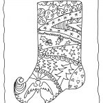 Christmas Stocking To Color Free Printable Christmas Coloring Pages   Free Printable Christmas Coloring Pages For Kids