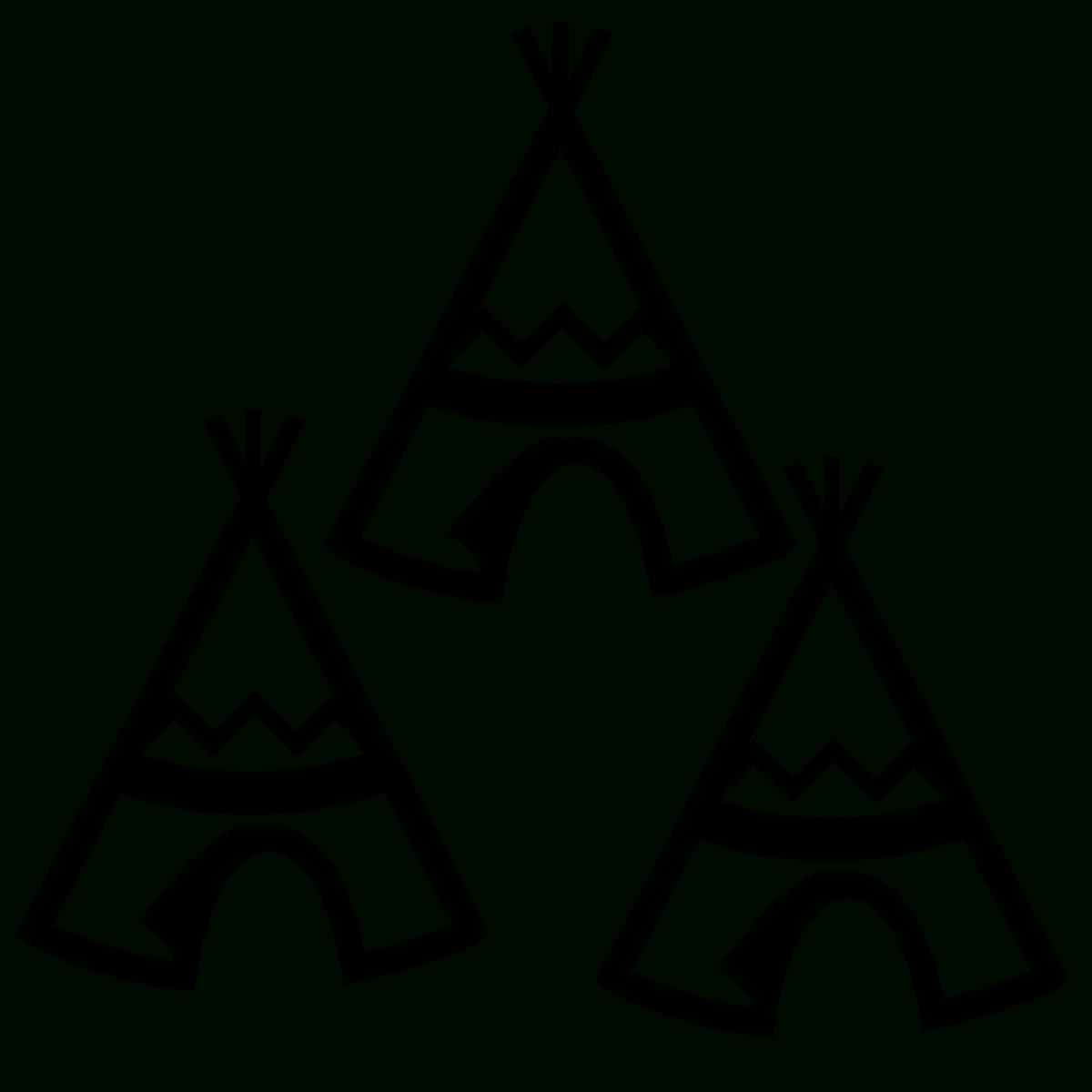 Collection Of Free Teepee Svg Printable. Download On Ui Ex - Free Printable Teepee