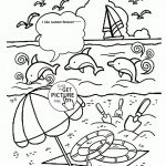 Coloring Book World ~ Extraordinary Beach Coloring Sheets Free   Summer Coloring Sheets Free Printable