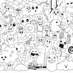Coloring ~ Doodle Art Coloring Pages Www Allanlichtman Com For   Free Printable Doodle Art Coloring Pages