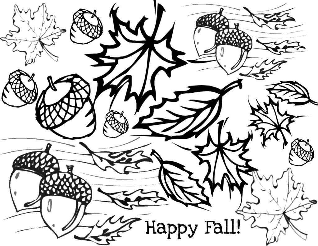Coloring ~ Free Fall Coloring Pag Simple Autumn Pages For Adults - Free Printable Autumn Coloring Sheets