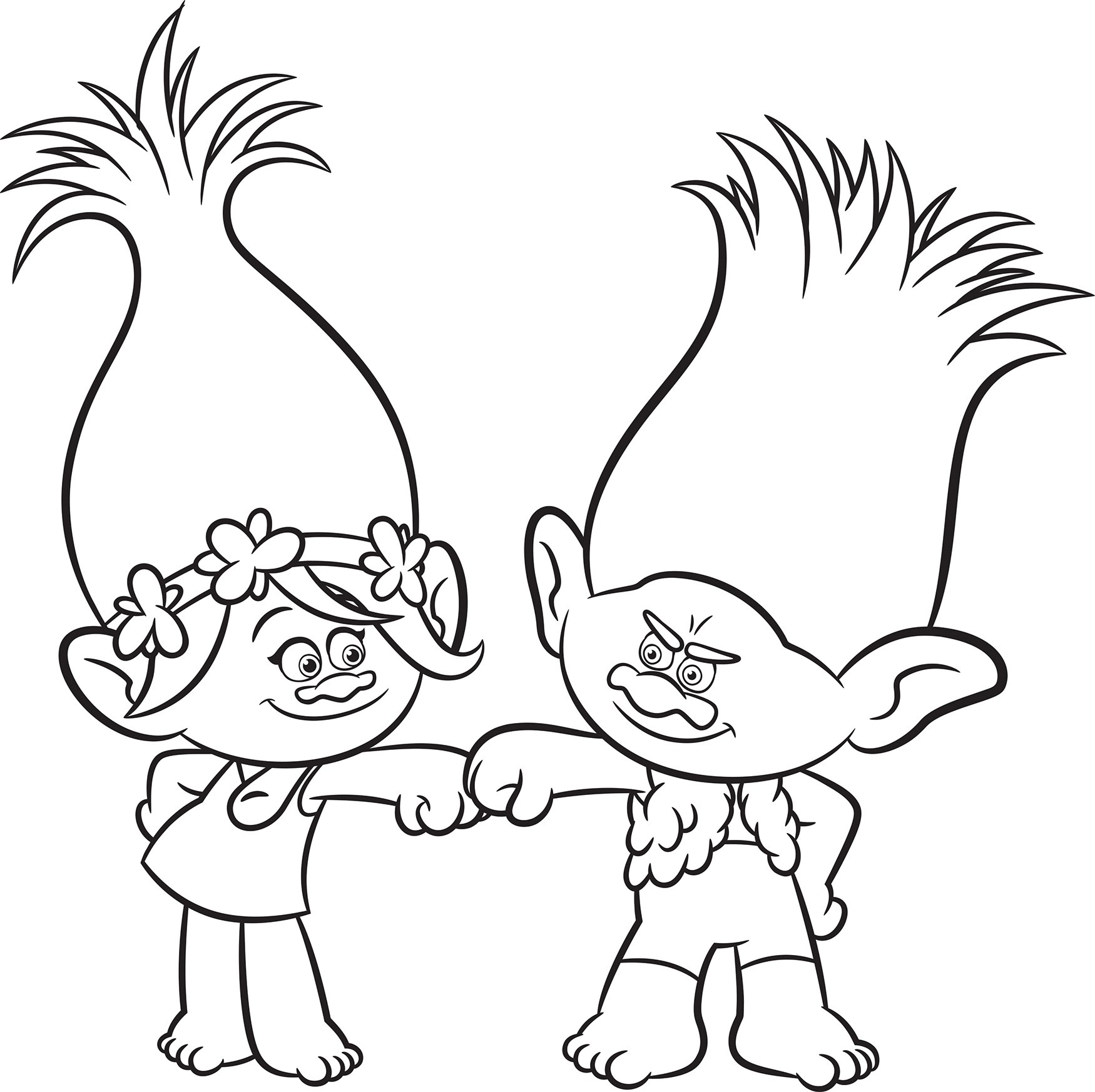 Coloring Ideas : Excelent Free Printable Trollsoloring Pages Photo - Free Printable Troll Coloring Pages