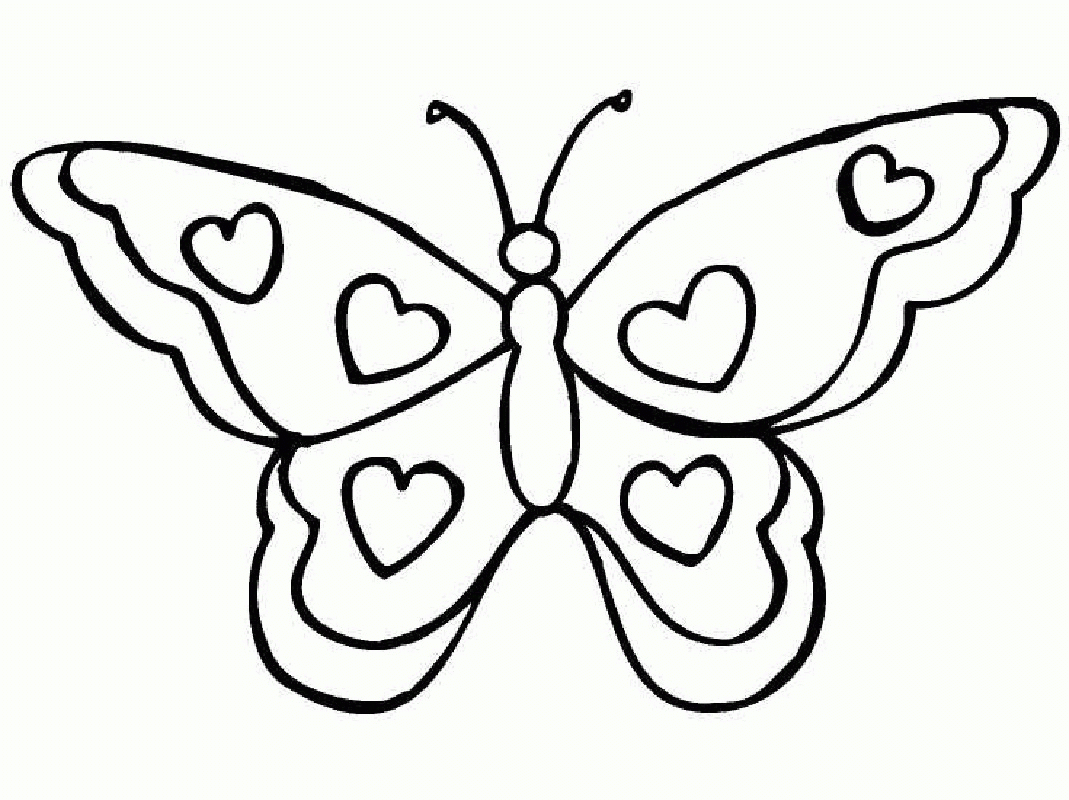Coloring Ideas : Free Printable Butterflyring Pages For Kids In - Free Printable Butterfly Coloring Pages