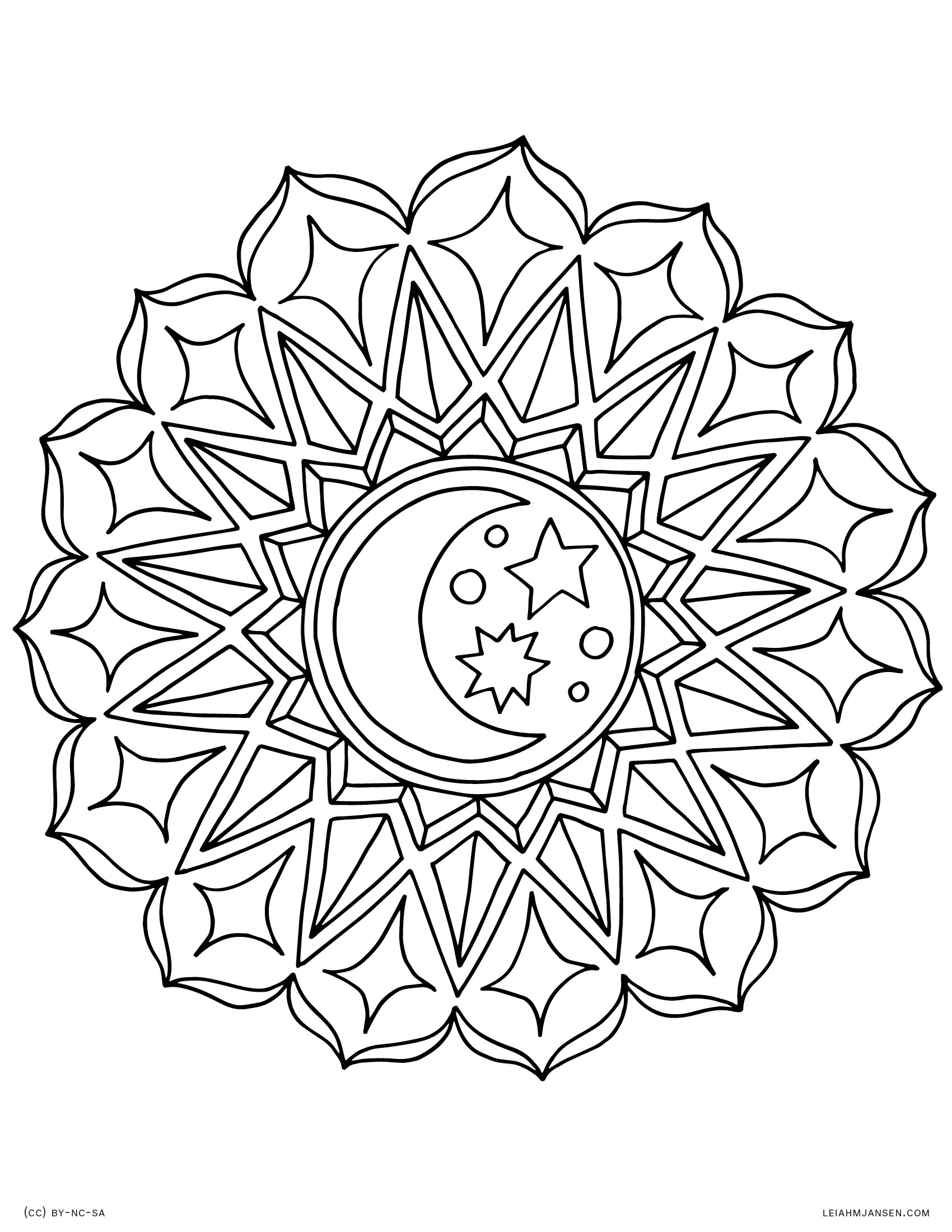 Coloring Pages - Free Printable Mandala Coloring Pages For Adults