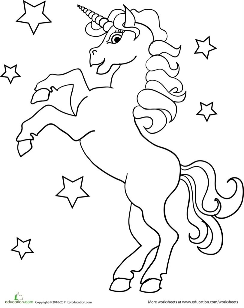 Coloring Pages Ideas: Coloring Pages Of Unicorn For Color Acexperts - Free Printable Unicorn Coloring Pages