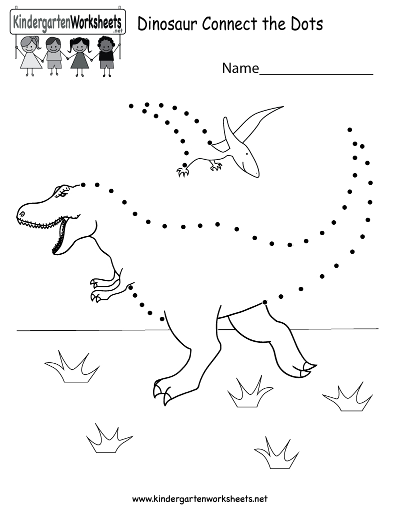 Coloring Pages Ideas: Connect The Dots Coloring Pages Dinosaur - Free Printable Dot To Dot Easy