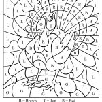 Colorletter Turkey   Several Great Thanksgiving Coloring Sheets   Free Printable Thanksgiving Crafts For Kids