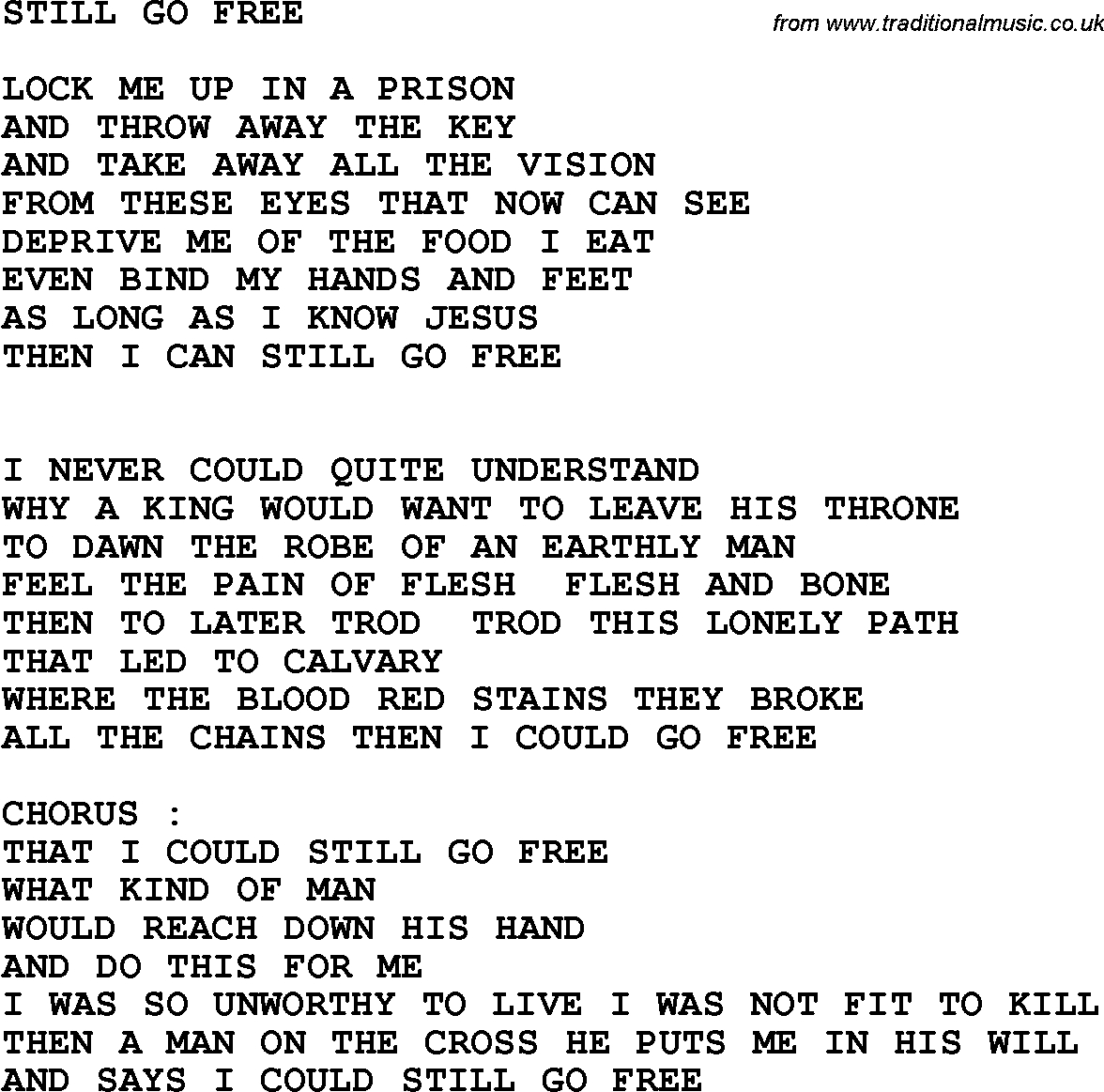 Free Printable Gospel Music Lyrics Free Printable