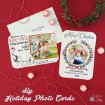 Create Your Own Christmas Photo Card With This Easy Tutorial   Create Your Own Free Printable Christmas Cards
