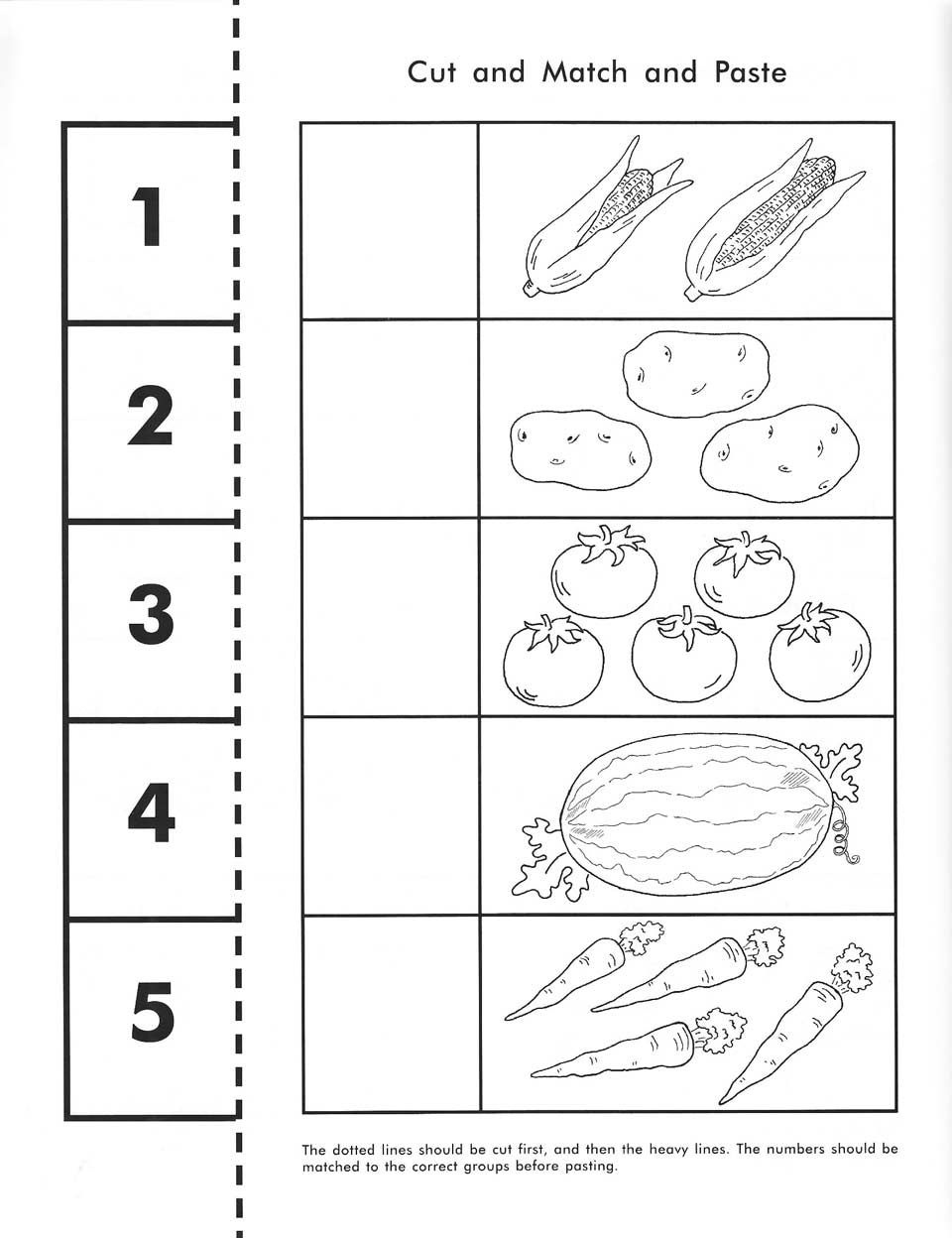Free Fruits Matching Worksheet For Preschool Pre K Or Kindergarten Pre Writing Line Tracing