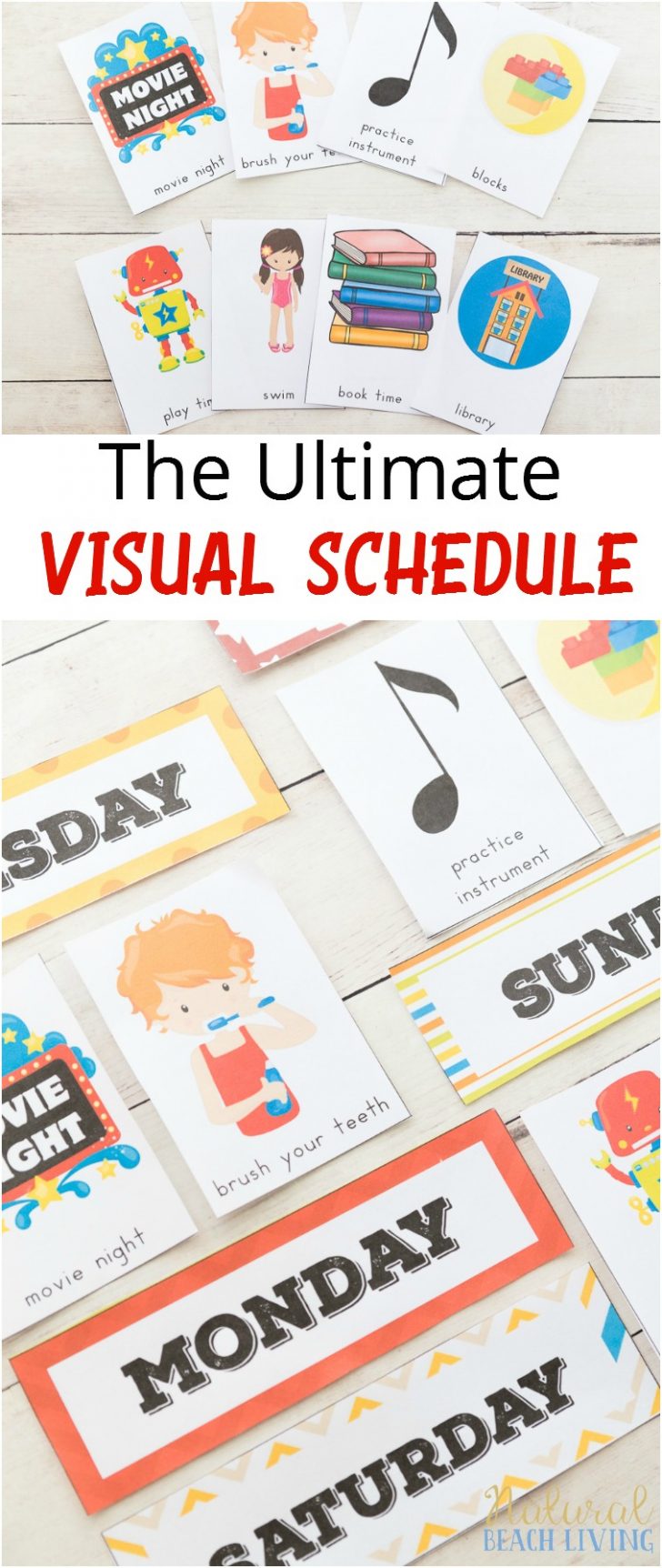 Free Printable Daily Routine Picture Cards