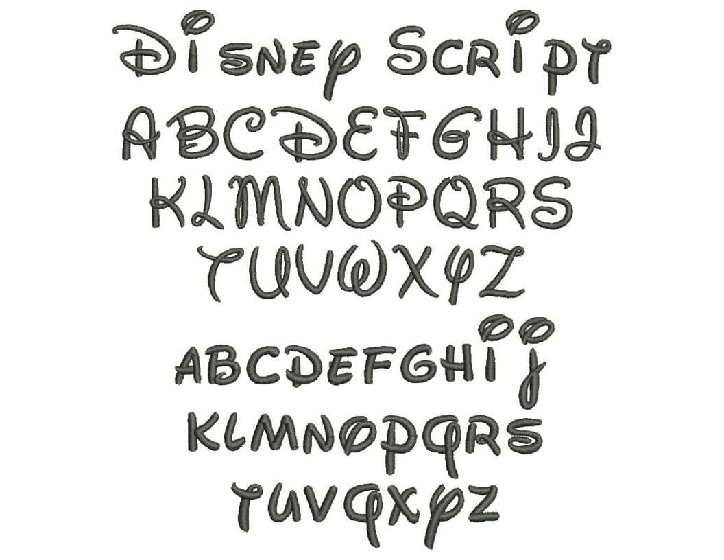 Disney Fonts Free | Pin Walt Disney Script Sjacaqdr Free Cursive - Free Printable Disney Font Stencils