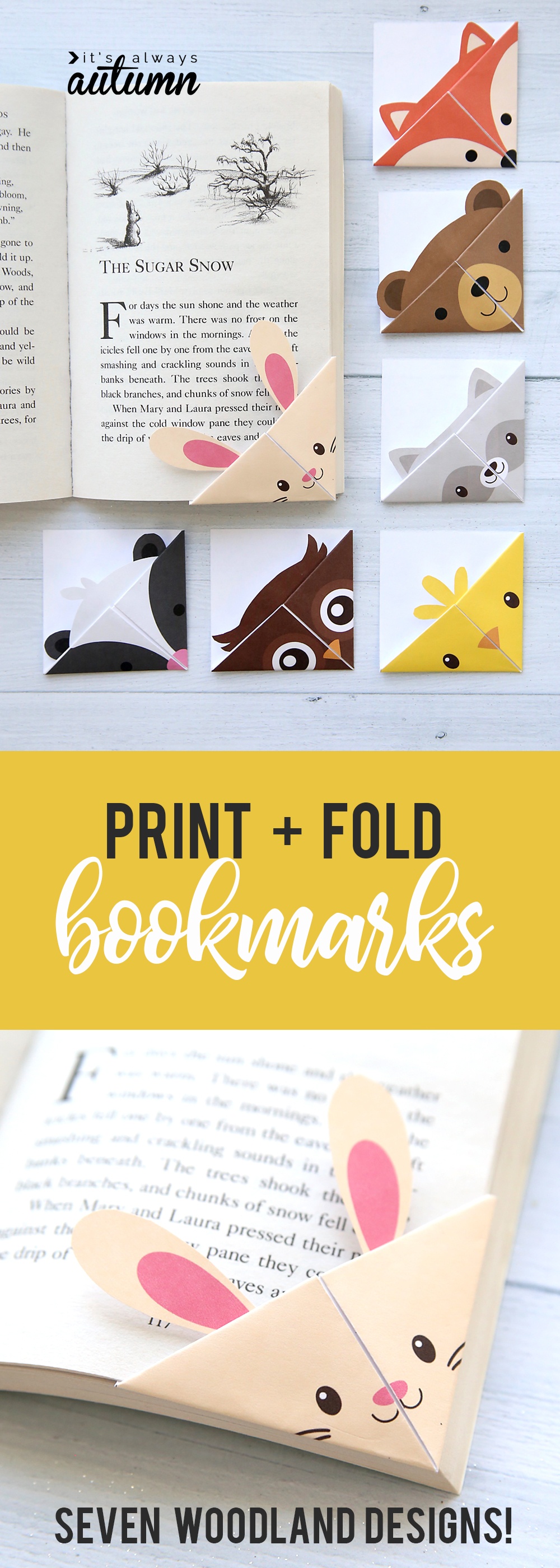 Free Printable Owl Bookmarks | Free Printable