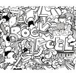 Doodle Art Free To Color For Kids   Doodle Art Kids Coloring Pages   Free Printable Doodle Art Coloring Pages