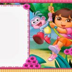 Dora The Explorer: Free Printable Invitations And Party Printables   Dora Birthday Cards Free Printable