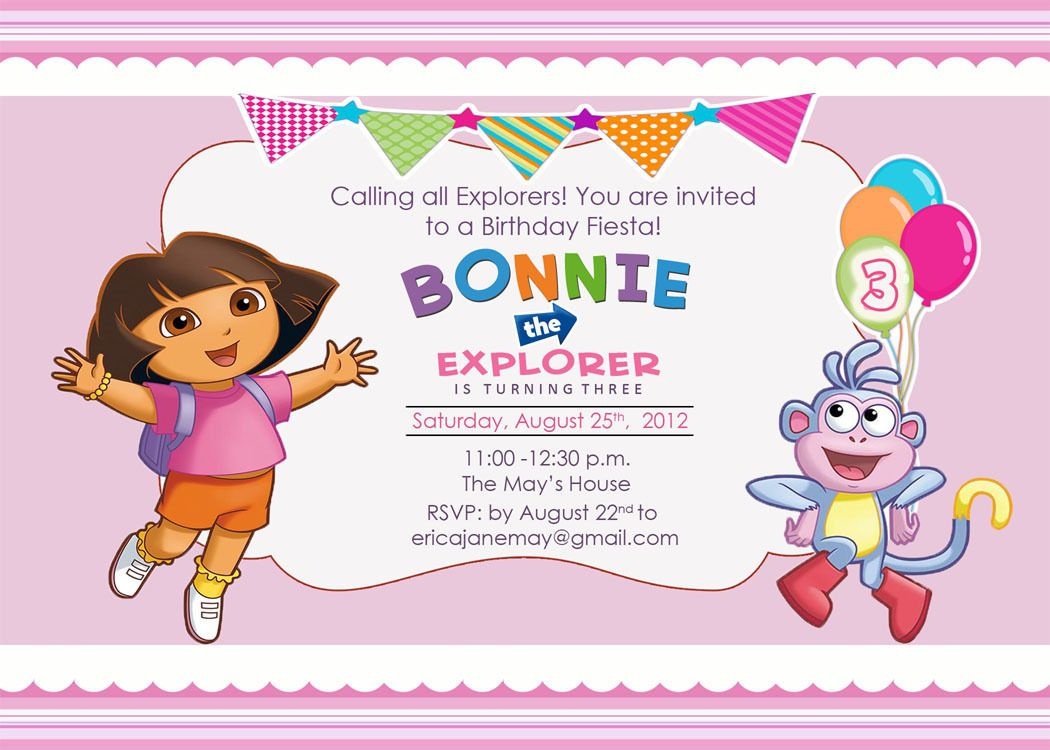 download-free-template-dora-the-explorer-birthday-party-invitations