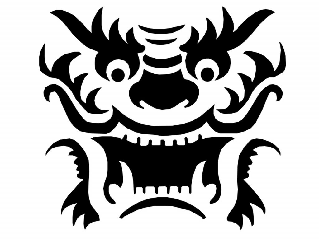 Dragon Template Printable Dragon Pattern Pumpkin Crazy On Free