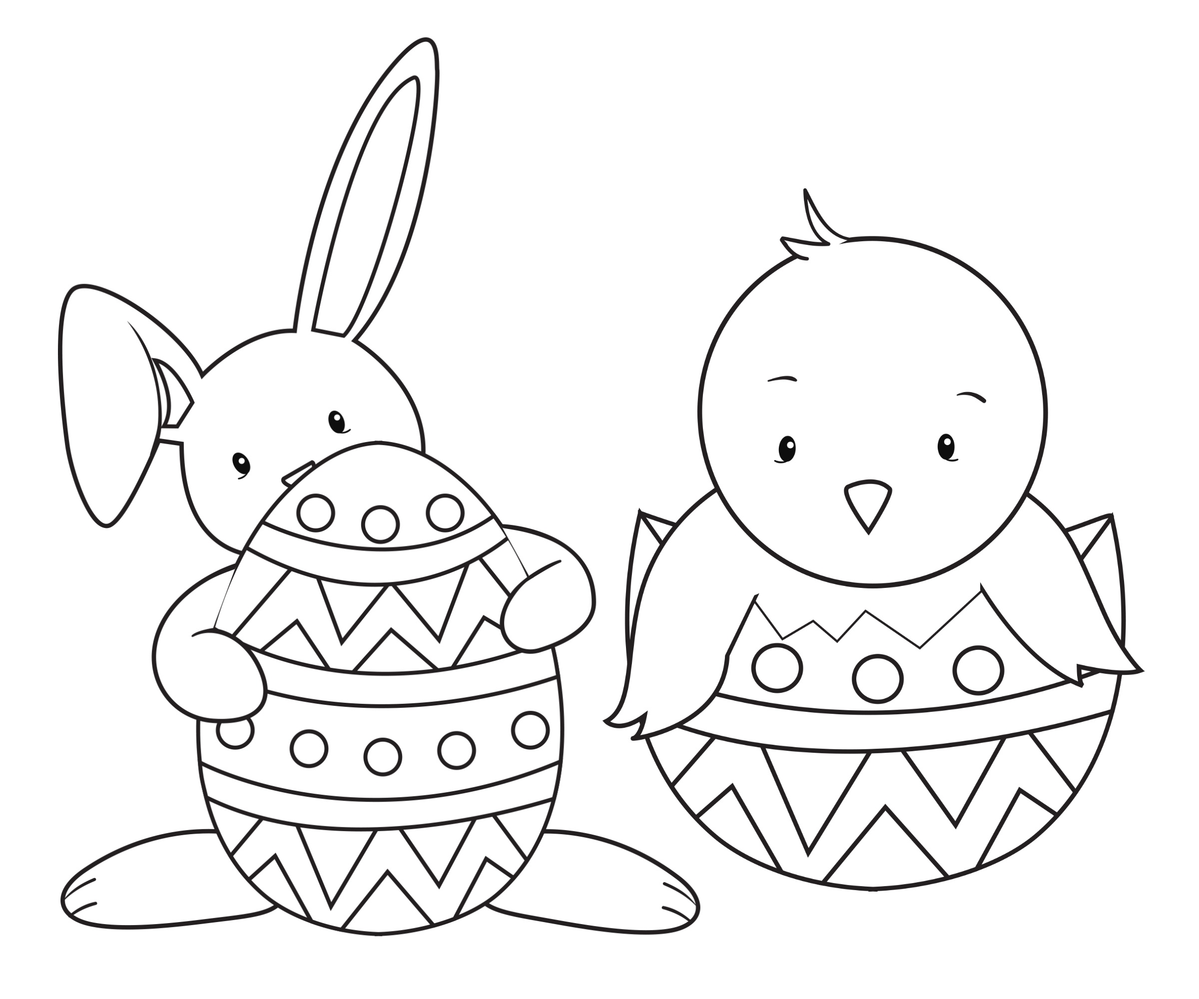 Download Free Printable Easter Colouring Sheets | Free Printable